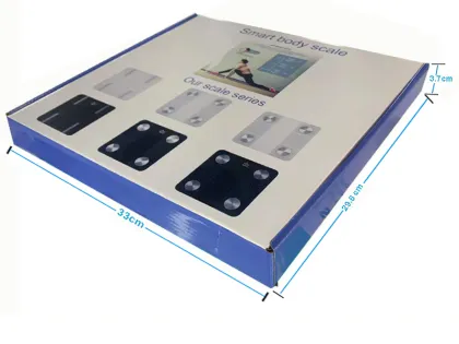 Bathroom Scale with Big LCD Display for Health Monitoring in Kg/Lb