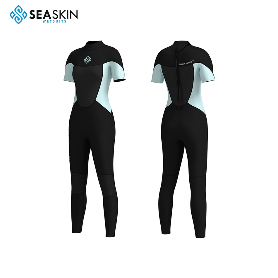 Seaskin Diving Suit Neoprene Back Zip Women's Wetsuit