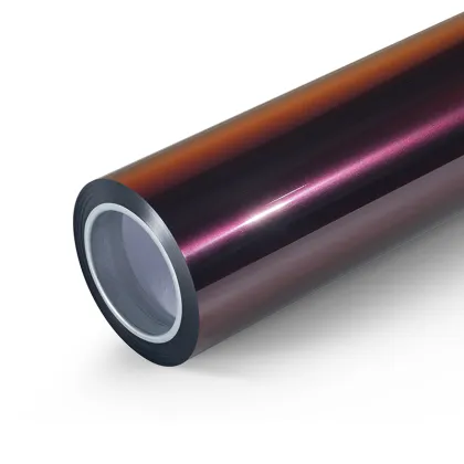 Madeira Red Chameleon Color Shift Car Wrap