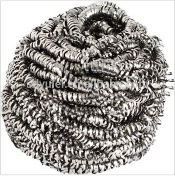 flat and sprial shape iron scrubber