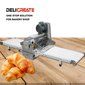 Industrial520mm Rondo Croissant Dough Sheeter Machine for Baklava and Donuts
