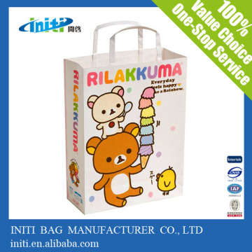 paper bag with logo print/ 2015 Hot-Selling paper bag with logo print
