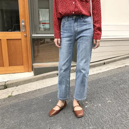 Autumn Straight Casual Jeans