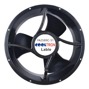 Stainless steel ac fan 254x89mm FA2589C-51 rack fan suppliers