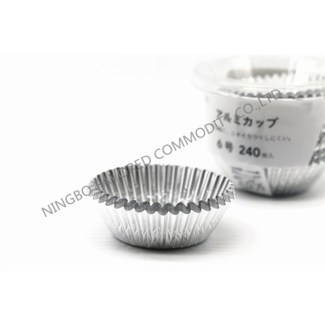 Aluminium cup liner No.6