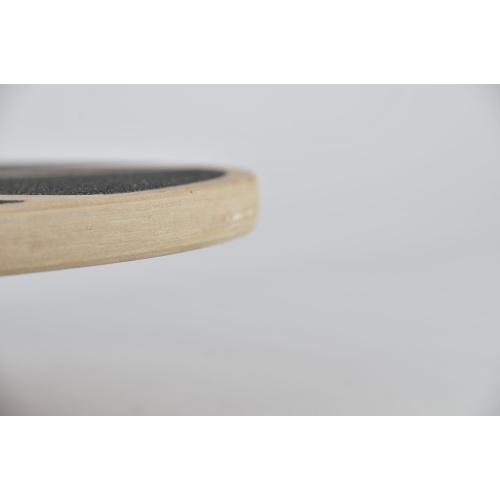 Round wooden balance board for gym exercise