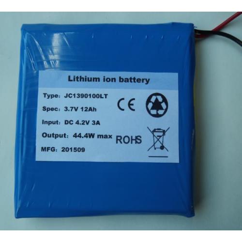 3.7 V 12AH lithium-polymeercellen batterij