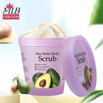 Women's Skin Lightening Body Scrub: Exfoliating Hydrating Gel for Extra Whitening