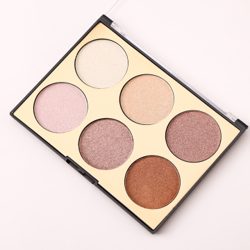 Custom niedliche Face Make -up Highlighter Private Label Palette