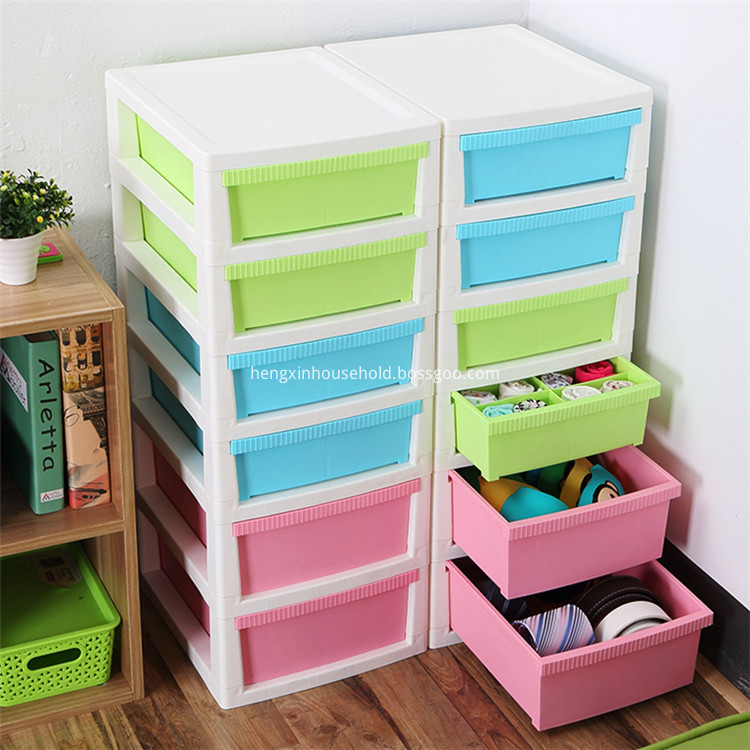 plastic drawer storage