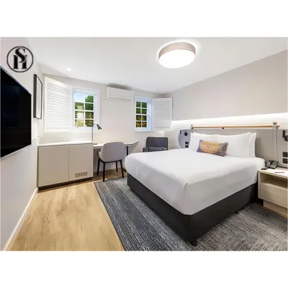 Modern Light Luxury Crown Plaza Hotel Furniture with European Style