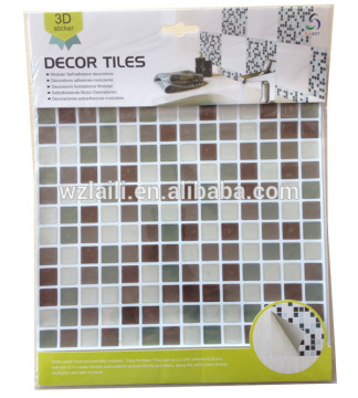 tile epoxy sticker eco-friendly to decorate wall and kitchen