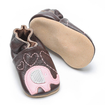 Животни сладки розови розови бебешки обувки