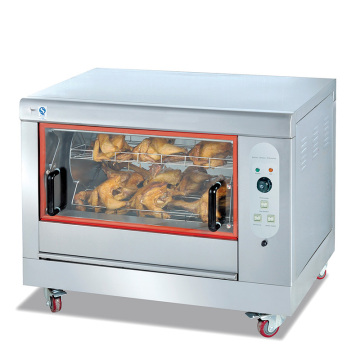 8KW Table Top Mini Oven with Chicken Rotisserie Machine for Sale