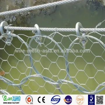 concrete hexagonal wire netting