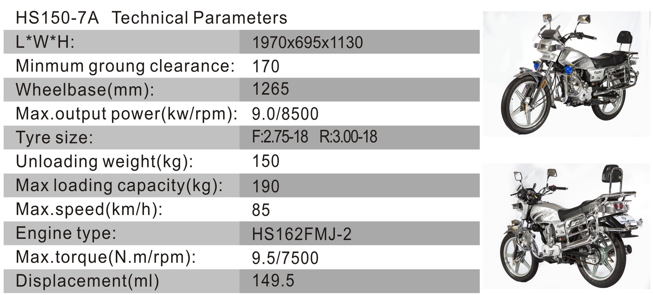 hs150-7a info