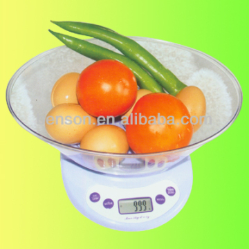 BS-KE-2 5kg Cheap digital Kitchen Scale with bowl