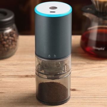 Portable Electric Burr Coffee Grinder