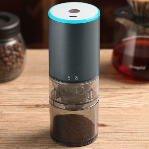 Portable Electric Burr Coffee Grinder