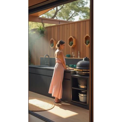 Meiao Stainlee Simbi Kunze Kichchen Cabinet