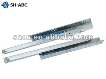 Self closing single extension ball bearing drawer slide(2 fold)