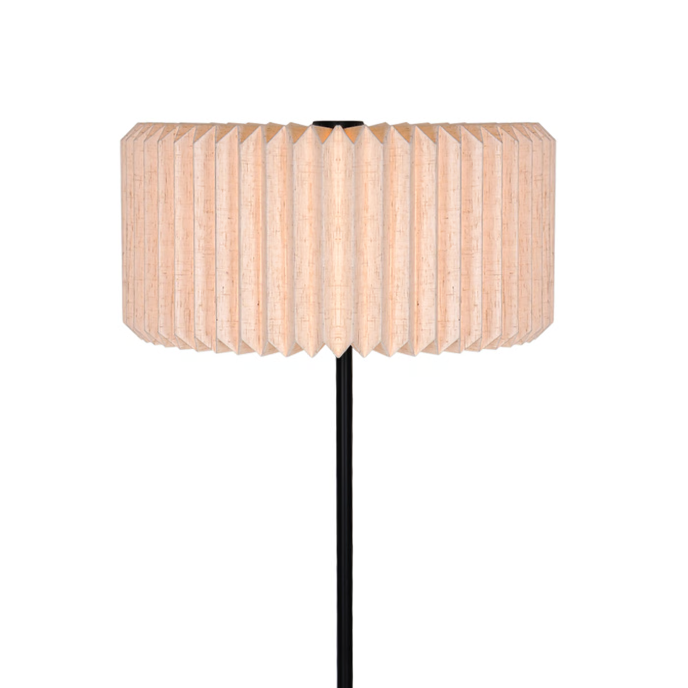 Modern Pleated Shade Floor Lamp for Living Room (6)
