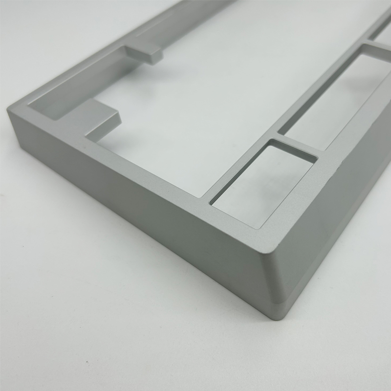 Custom Anodizing Aluminum Plate CNC Machining Keyboard Case