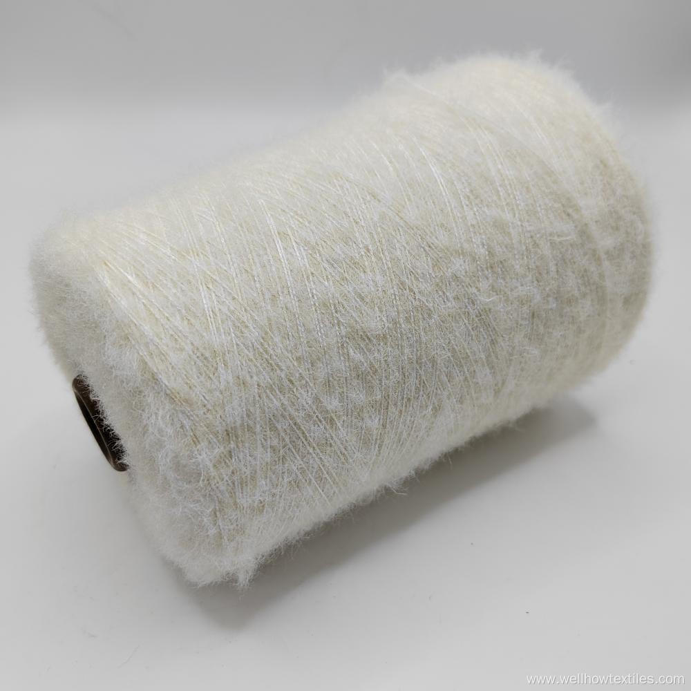 1/10NM 25%NYLON 75%RECYCLE POLYESTER BRUSH YARN