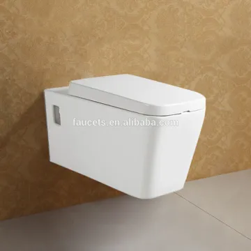 P Trap Wash Down Wall Hung Ceramic Toilet ATW009