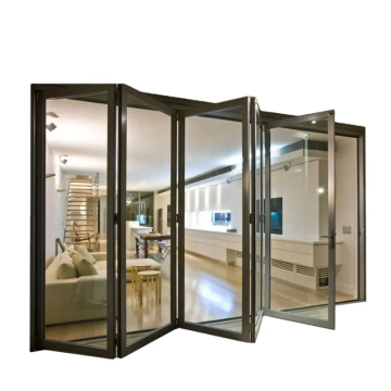 High Quality Aluminum Bi Fold Exterior Glass Doors