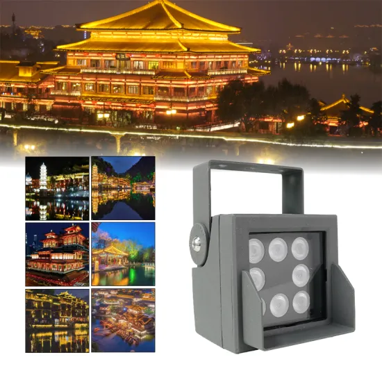 LED 8 Square Floodlights for Outdoor Cultural and Tourism Scenic Areas