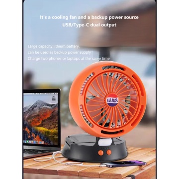 Solar Powerd USB Out Port Solar Fan