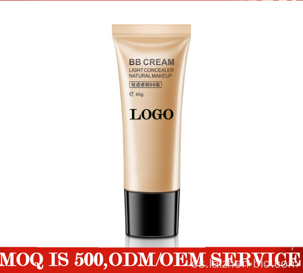 Base líquida de crema bb multicolor de maquillaje OEM / ODM