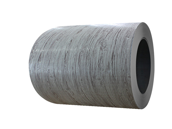 3D wood grain coated aluminium sheet in coil