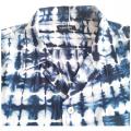 Men Casual Rayon Tie Dyed Short Sleeve Shirt