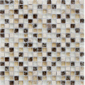 Ice cracked effect glass mosaic