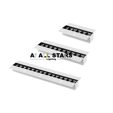 5W 10W 15W 안티 글래 선형 그릴 홍수 조명 - Office &amp; Hotel을위한 LED 오목한 스포트라이트