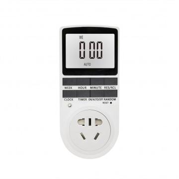 Programmable Timing Socket With Big LCD