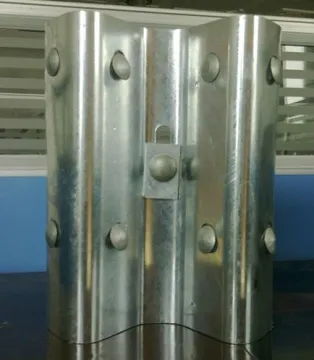 hot dipped galvanized two wave highway steel guardrail