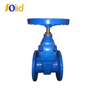 Ductile iron Resilient seated Non Rising Stem Gate valve PN16 DN100