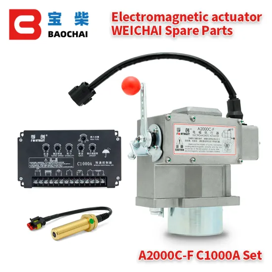 FORTRUST A2000C-F Electronic Governor Actuator for Weichai Diesel Generator Set Accessories WC6170 WP12 13 YC6M
