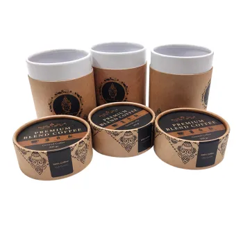 Custom Paper Tubes Packing Packaging Candle Cosmetic