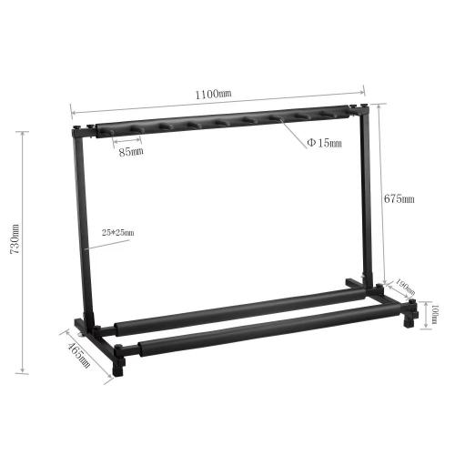 Guitar Shows Stand 9 pieces electric guitar stand Factory