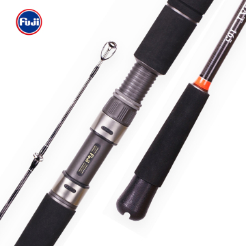 Fuji Wheel Seat Carbon Slow Pitch 2 Section Fishing Jigging Rod - XXH 1.65M/1.8M