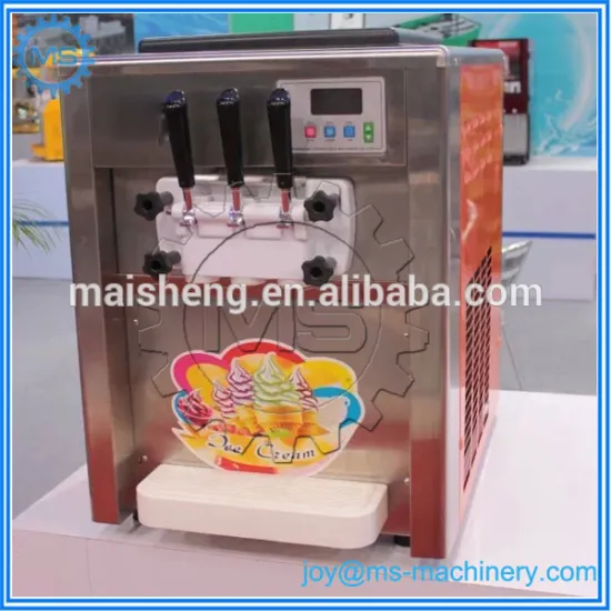 table type commercial table top soft ice cream maker
