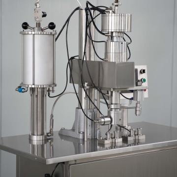 Halvautomatisk aerosol kan fylla system