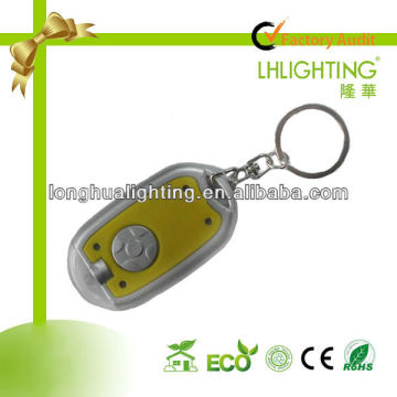 low price led keychain with logo printing for gift