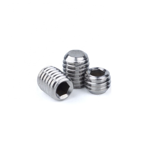 Steel Hex Socket Set Screws With Flat Point