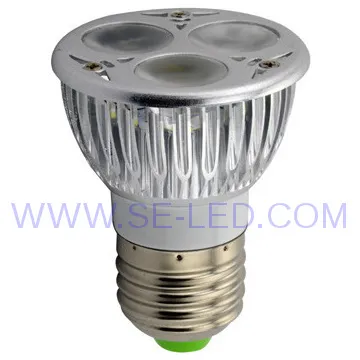 E27 Dimmable 220V Epistar 6W Bombilla LED Dicroica