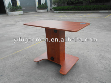 adjustable height computer table